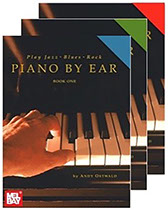 PIANO BY EAR book series by Andy Ostwald