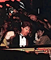 Pianist Andy Ostwald performing in Tokyo